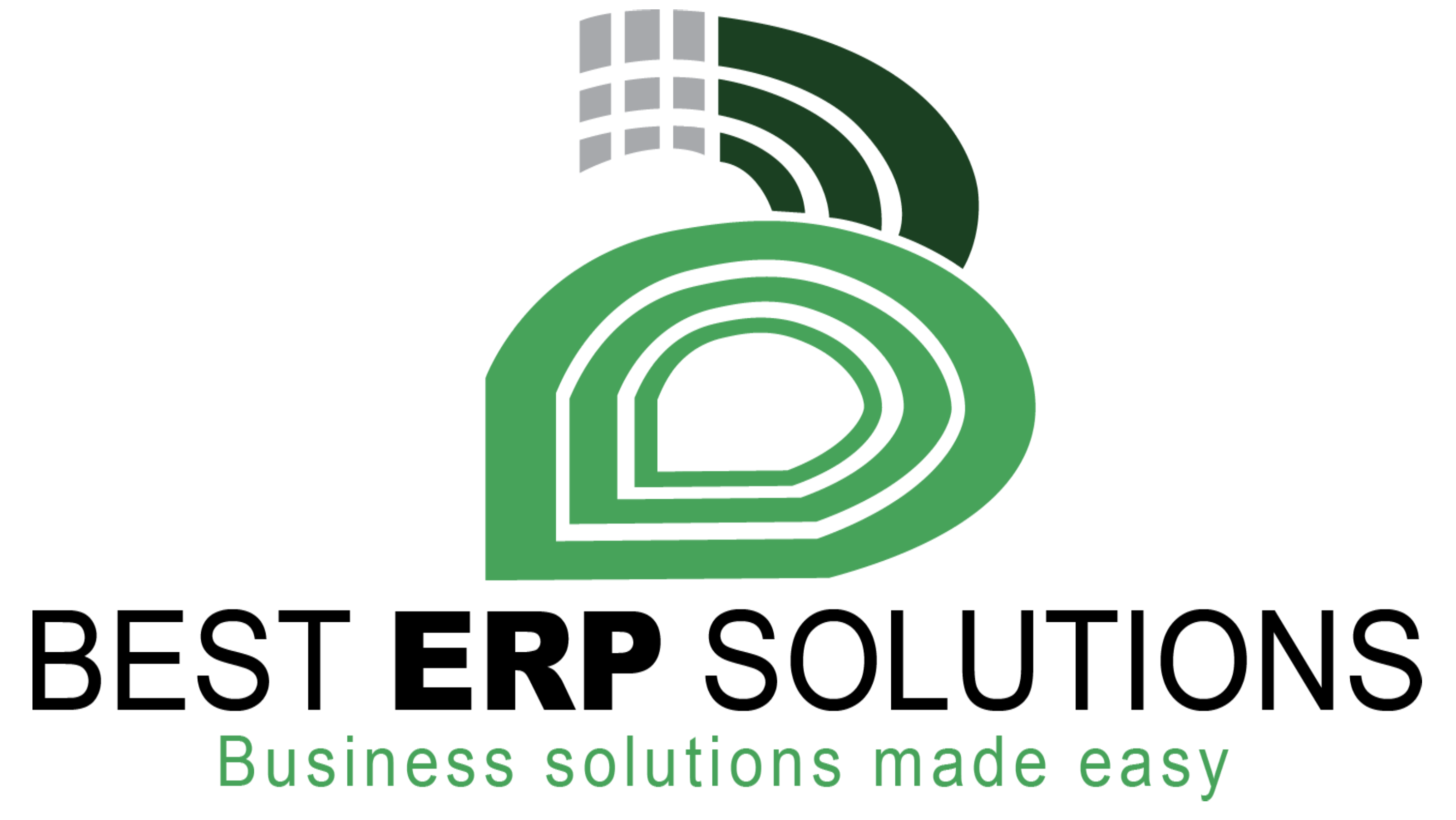 best erp solutions logo